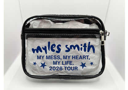 MS 2026 Tour Concert Bag Clear Stadium Approved PVC Concert Crossbody