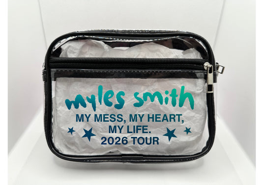 MS 2026 Tour Concert Bag Clear Stadium Approved PVC Concert Crossbody