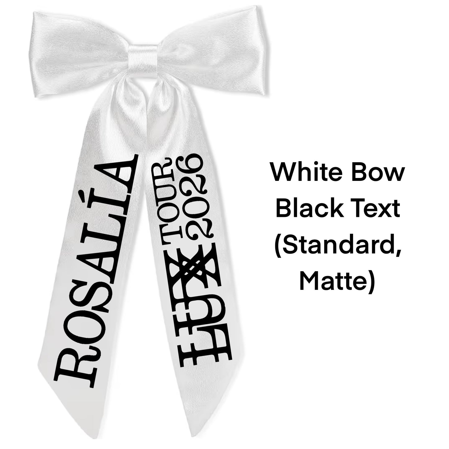 R - L Concert Hair Bows