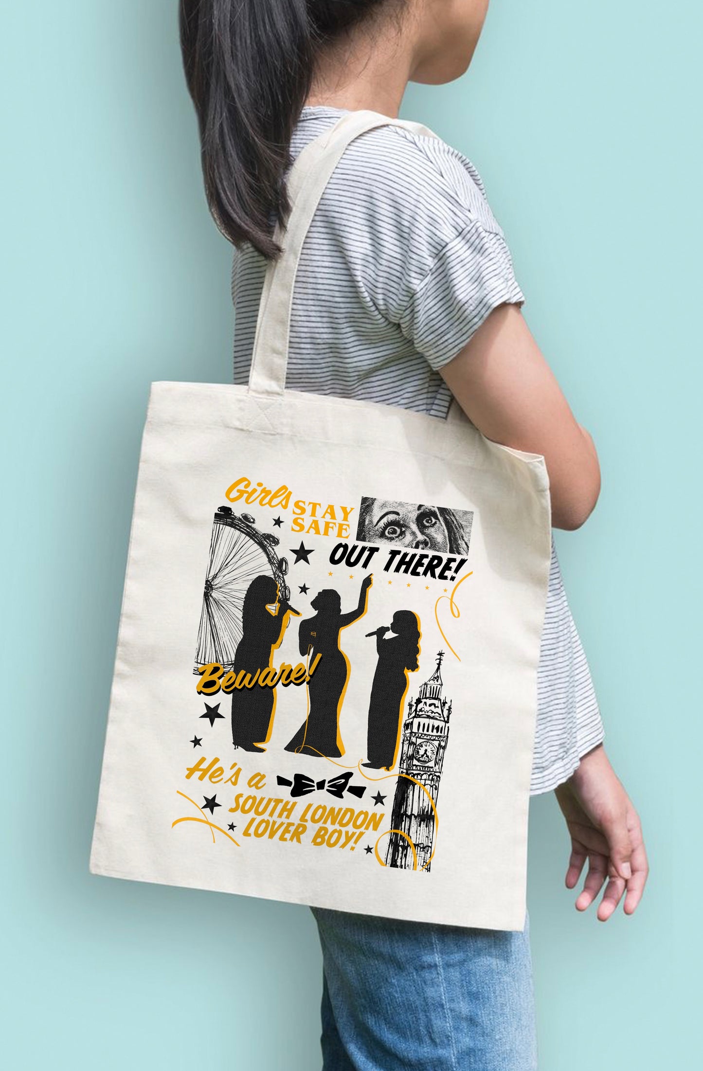 London Boy Song Tote Bag