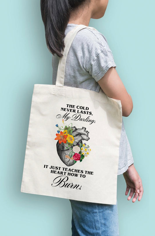 Burn Song Tote Bag