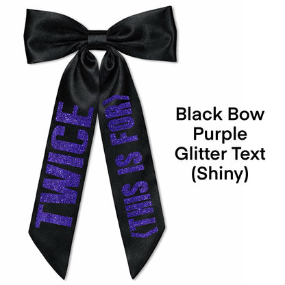 T Concert Hair Bows