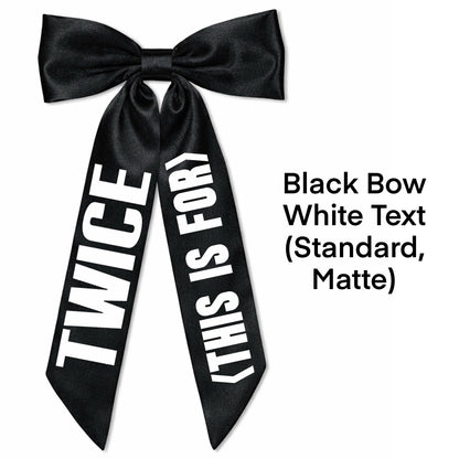 T Concert Hair Bows