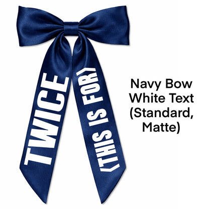 T Concert Hair Bows
