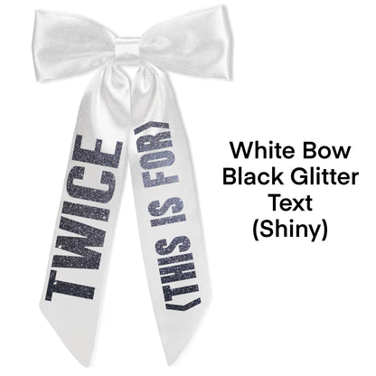 T Concert Hair Bows