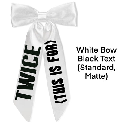 T Concert Hair Bows