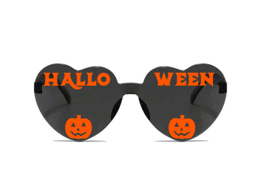 Halloween Sunglasses, Halloween Heart Shaped Sunglasses Halloween Party Dress Up