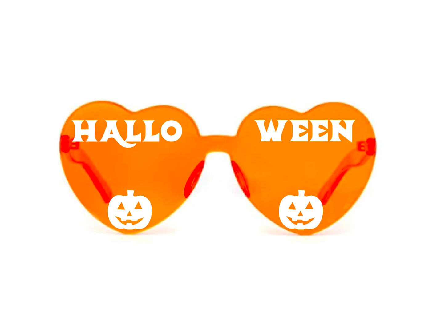 Halloween Sunglasses, Halloween Heart Shaped Sunglasses Halloween Party Dress Up