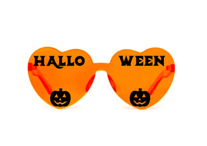 Halloween Sunglasses, Halloween Heart Shaped Sunglasses Halloween Party Dress Up