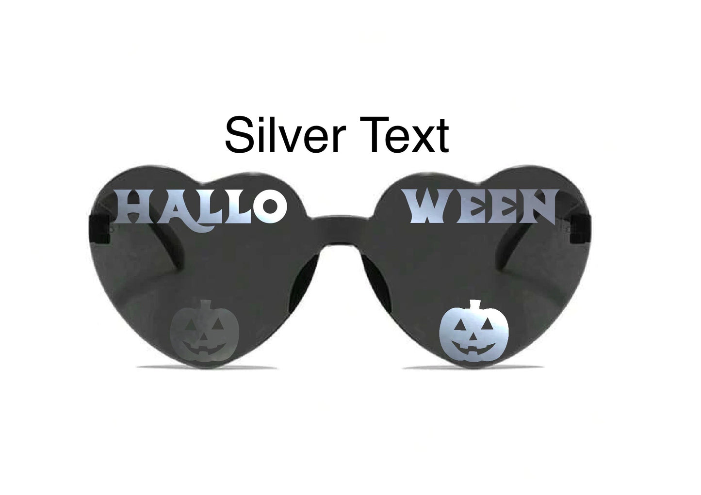 Halloween Sunglasses, Halloween Heart Shaped Sunglasses Halloween Party Dress Up