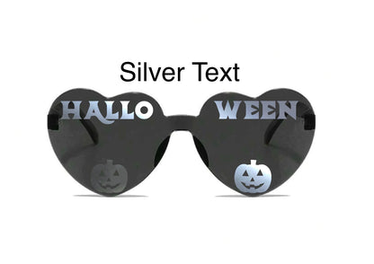 Halloween Sunglasses, Halloween Heart Shaped Sunglasses Halloween Party Dress Up