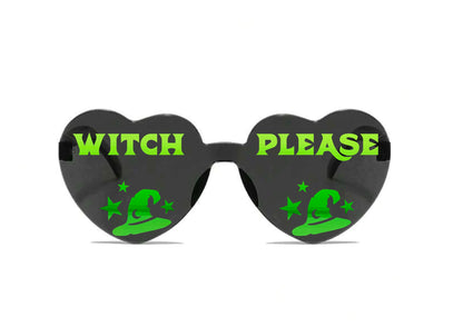 Halloween Sunglasses, Halloween Heart Shaped Sunglasses Halloween Party Dress Up