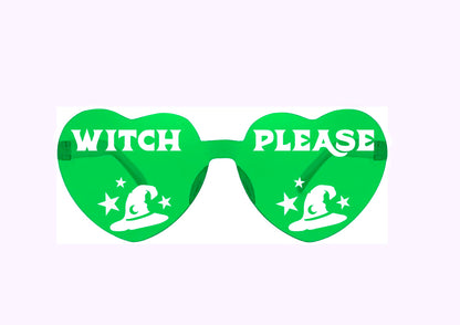 Halloween Sunglasses, Halloween Heart Shaped Sunglasses Halloween Party Dress Up