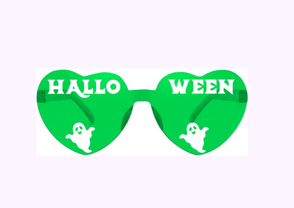 Halloween Sunglasses, Halloween Heart Shaped Sunglasses Halloween Party Dress Up
