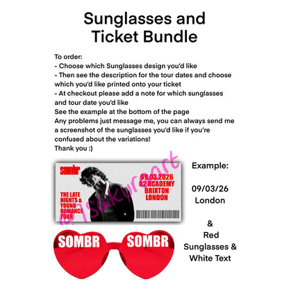 S Popstar 2026 Tour Sunglasses