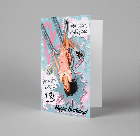 OR Pop Star Birthday Card