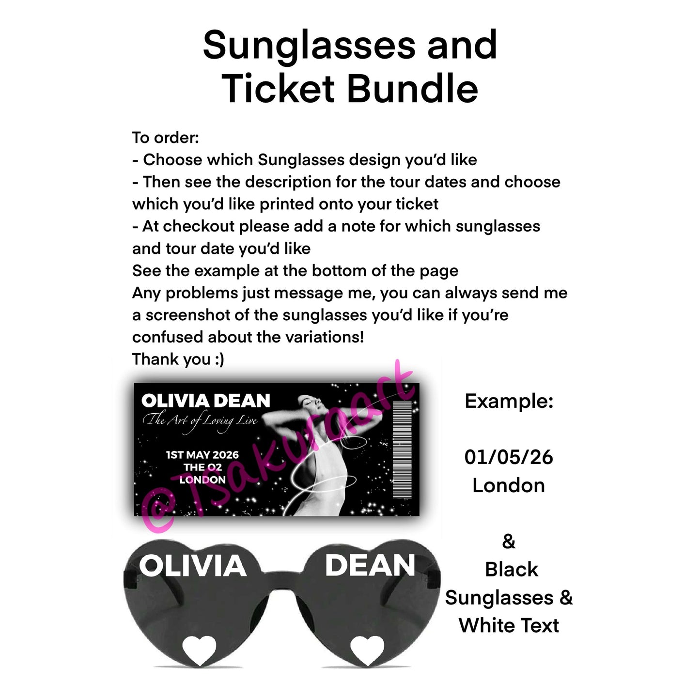 Popstar 2026 Tour Sunglasses