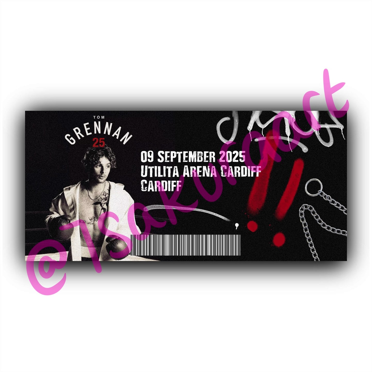 TG 2025 Tour Souvenir Tickets