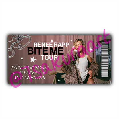 RR Bite Me 2026 Tour Souvenir Tickets