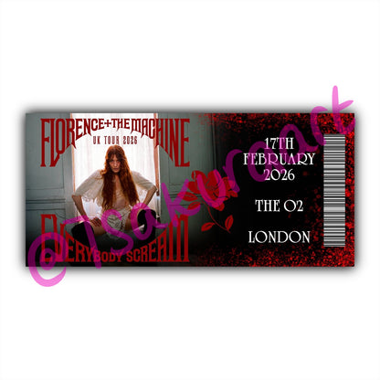 F & The M 2026 Souvenir Tickets