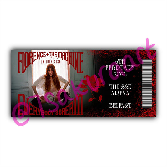F & The M 2026 Souvenir Tickets