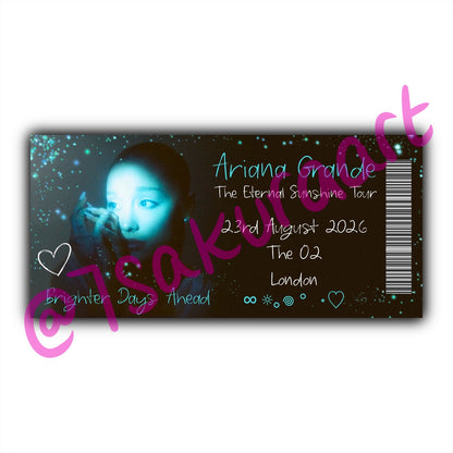 AG 2026 Tour Souvenir Tickets