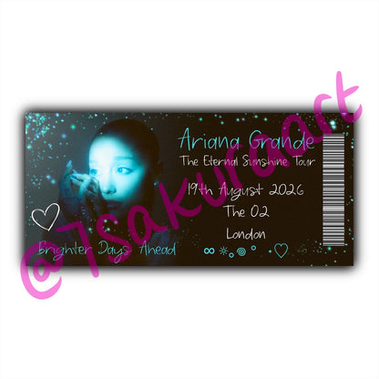 AG 2026 Tour Souvenir Tickets