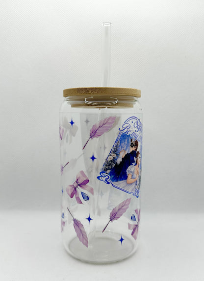 'Be My Mistress' B TV Show 16oz Glass Tumbler with Straw