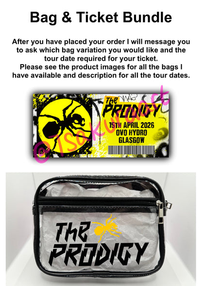 TP Tour Concert Bag Clear Stadium Approved PVC Concert Crossbody Bag
