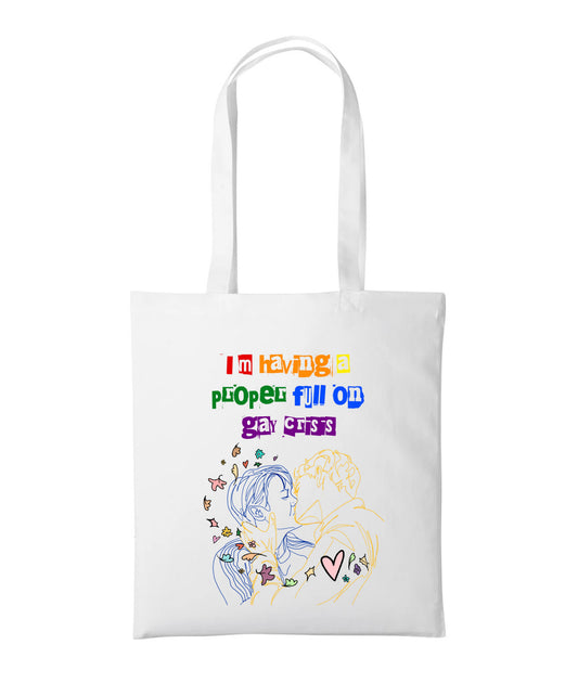 Gay Crisis Tote Bag