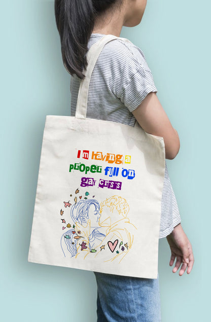 Gay Crisis Tote Bag