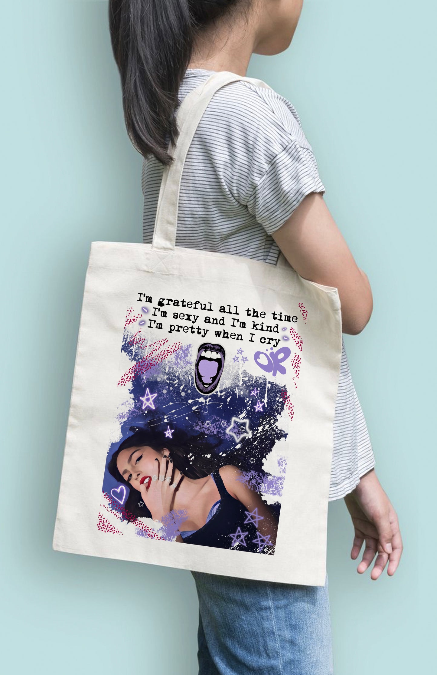 All American Bitch Tote Bag