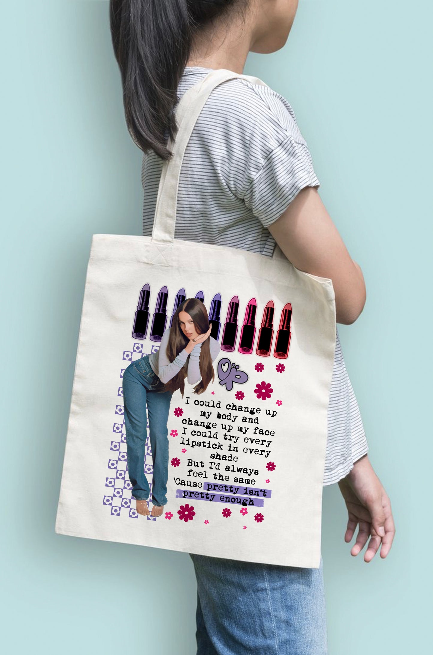 Pretty isn't Pretty Tote Bag