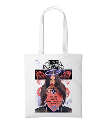Love is embarrassing Tote Bag