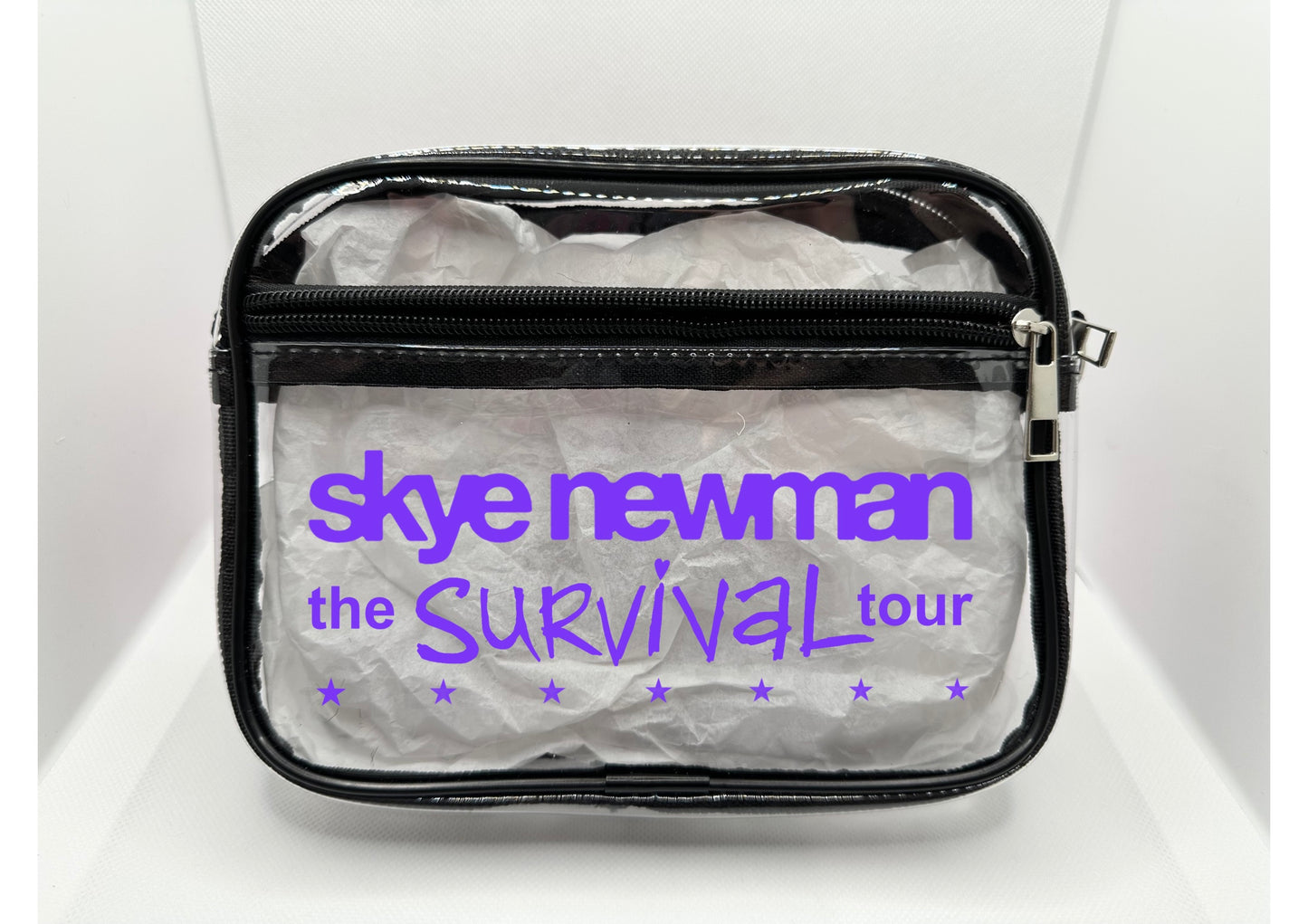 SN 2026 Tour Concert Bag Clear Stadium Approved PVC Concert Crossbody Bag