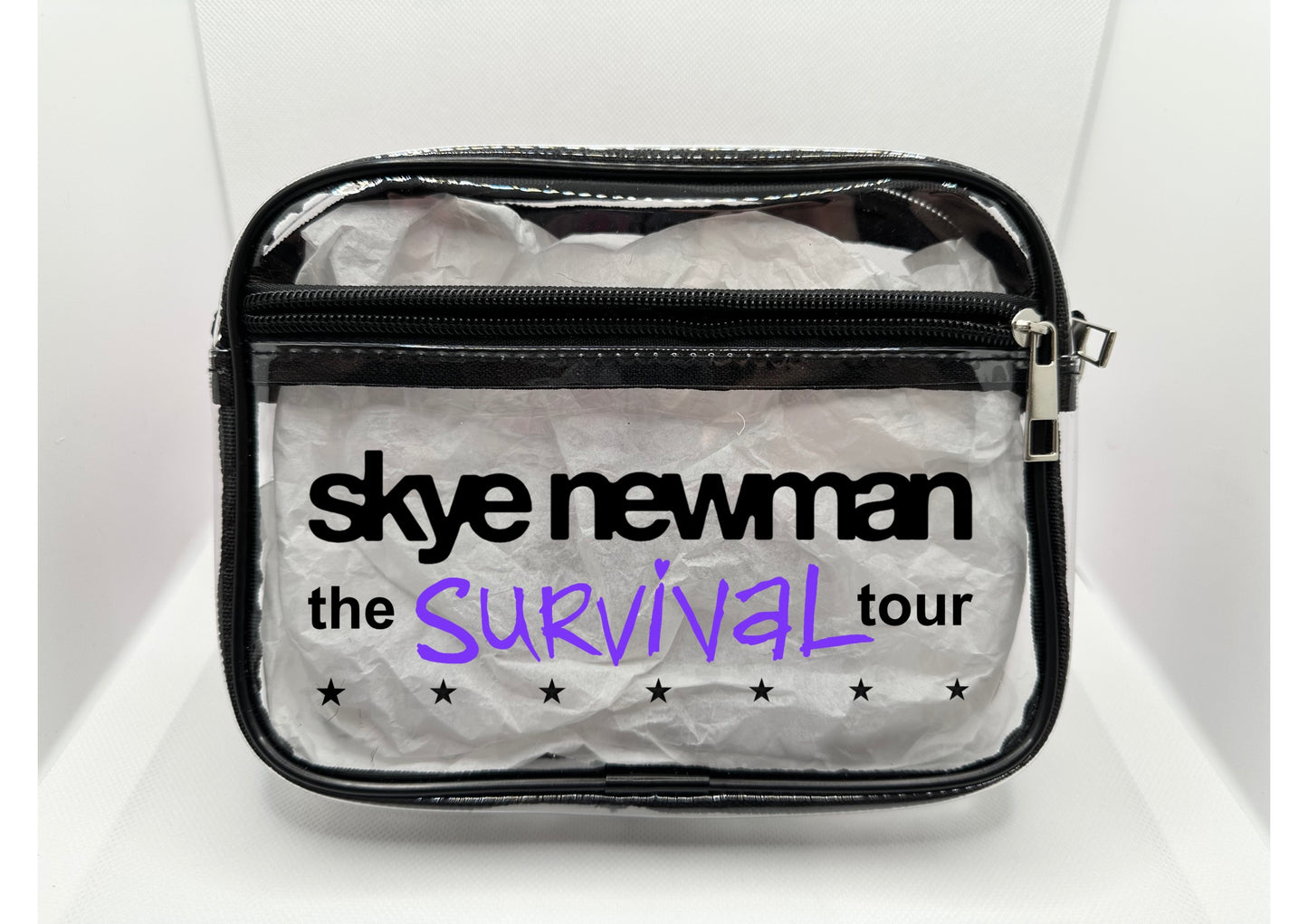 SN 2026 Tour Concert Bag Clear Stadium Approved PVC Concert Crossbody Bag