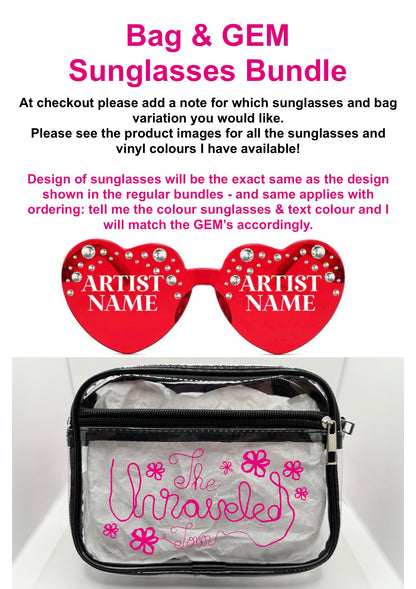 OR 2027 Tour Concert Bag Clear Stadium Approved PVC Concert Crossbody