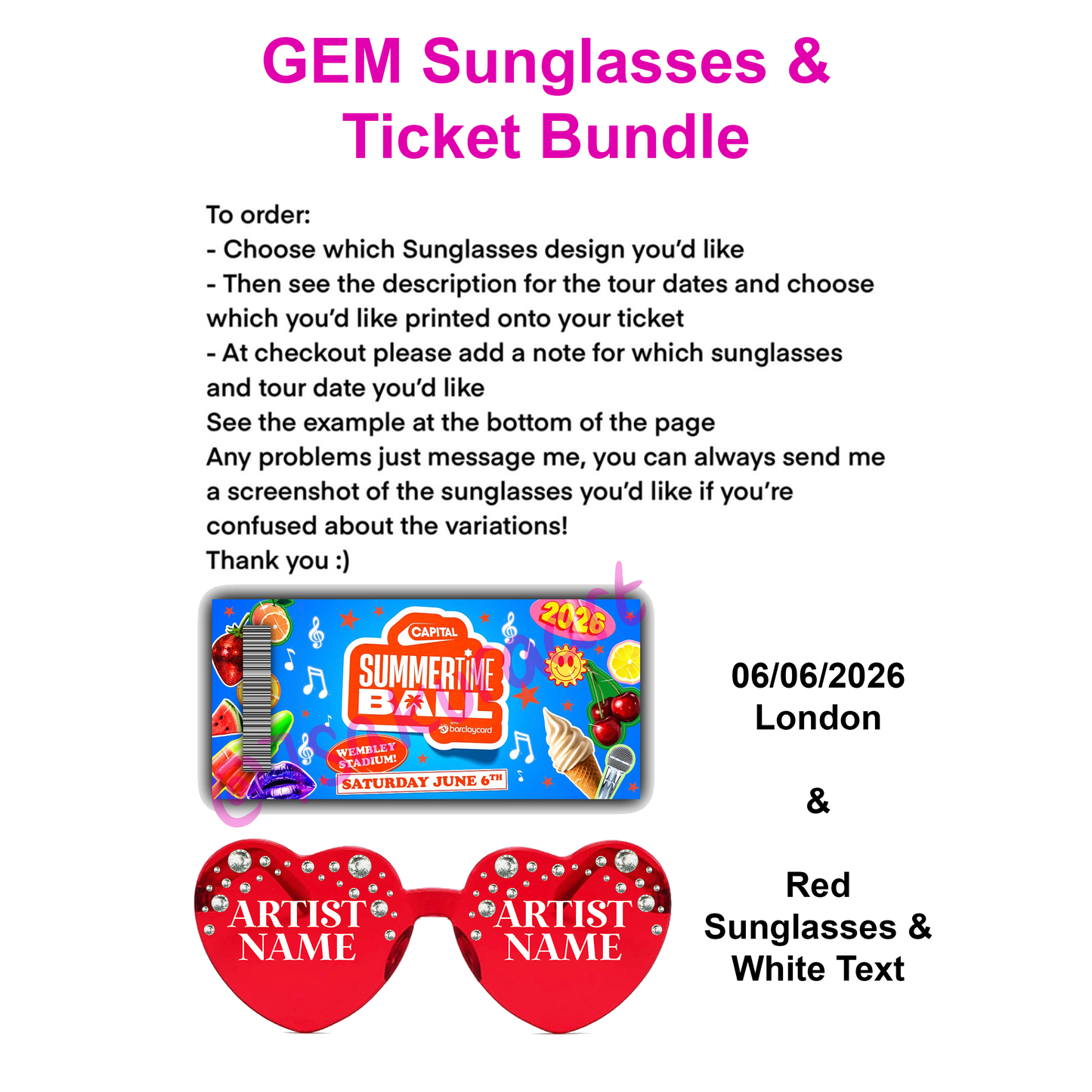 C's STB Sunglasses