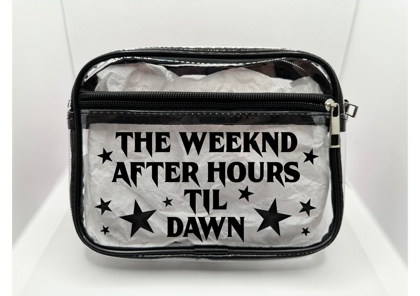 TW Tour Concert Bag Clear Stadium Approved PVC Concert Crossbody Bag