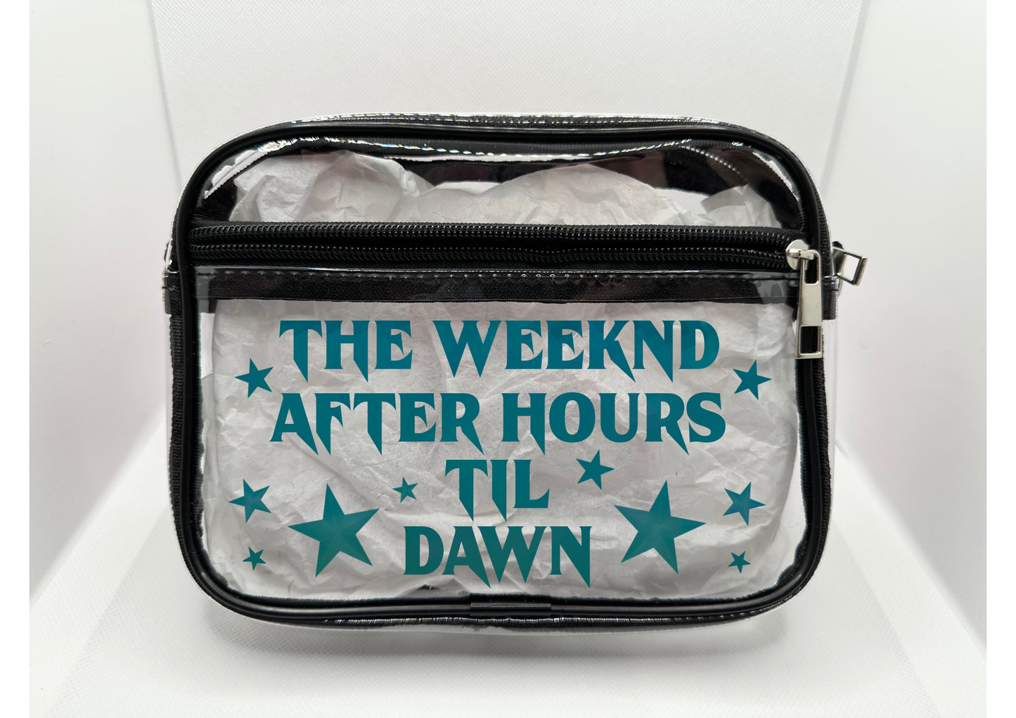 TW Tour Concert Bag Clear Stadium Approved PVC Concert Crossbody Bag