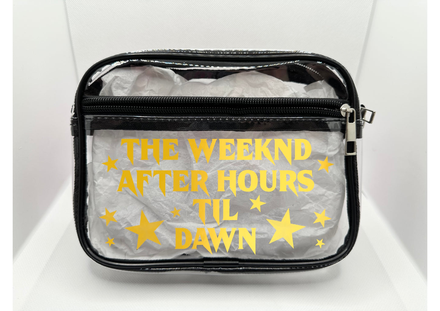 TW Tour Concert Bag Clear Stadium Approved PVC Concert Crossbody Bag