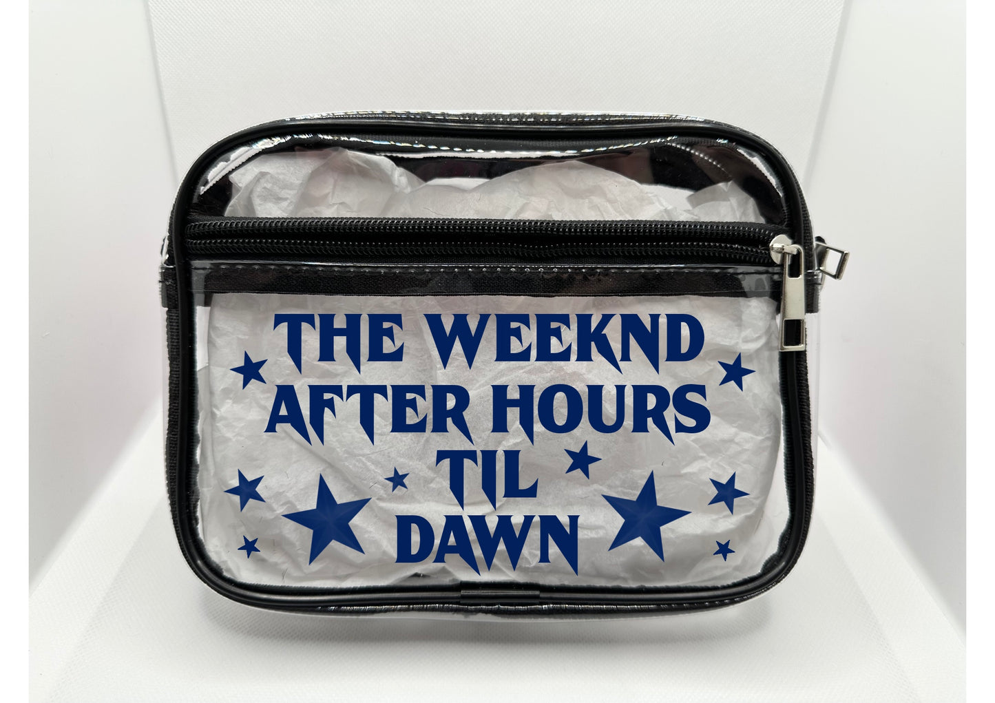 TW Tour Concert Bag Clear Stadium Approved PVC Concert Crossbody Bag