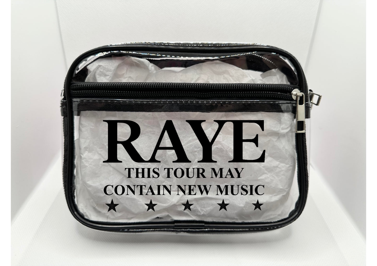 R Tour Concert Bag Clear Stadium Approved PVC Concert Crossbody Bag