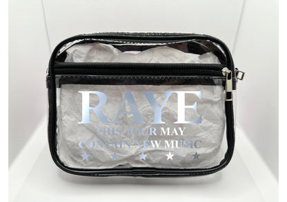 R Tour Concert Bag Clear Stadium Approved PVC Concert Crossbody Bag