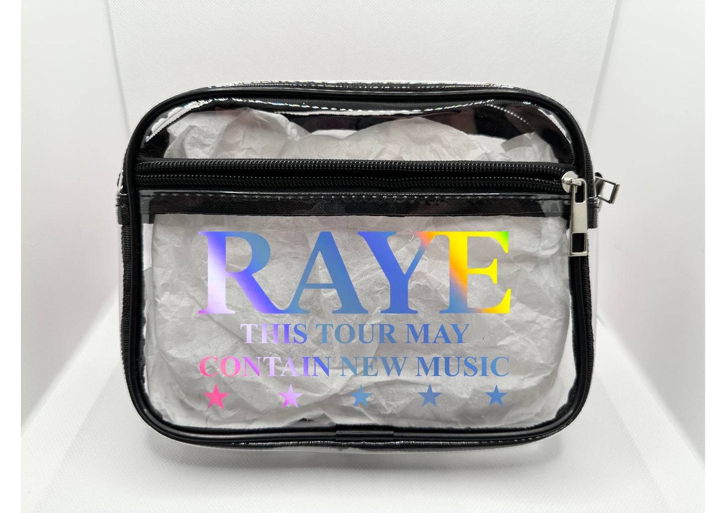 R Tour Concert Bag Clear Stadium Approved PVC Concert Crossbody Bag