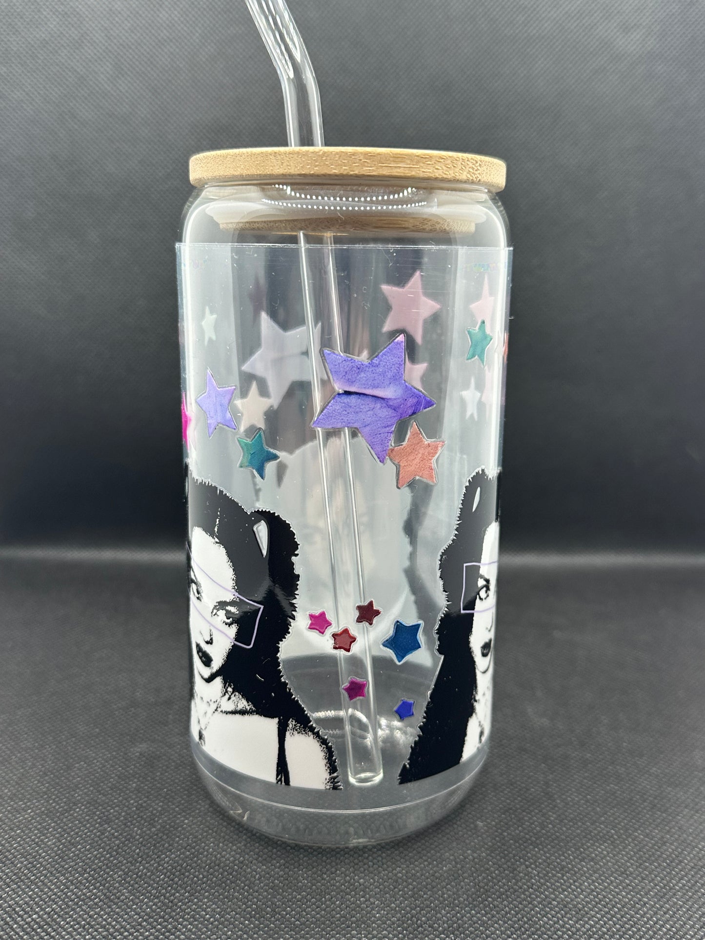 OR GUTS Era 16oz Clear Glass Tumbler with Straw