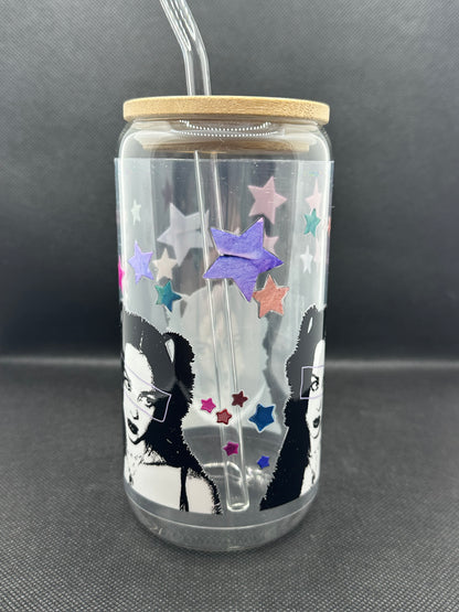 OR GUTS Era 16oz Clear Glass Tumbler with Straw