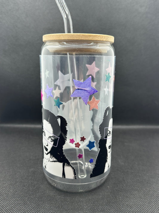 OR GUTS Era 16oz Clear Glass Tumbler with Straw