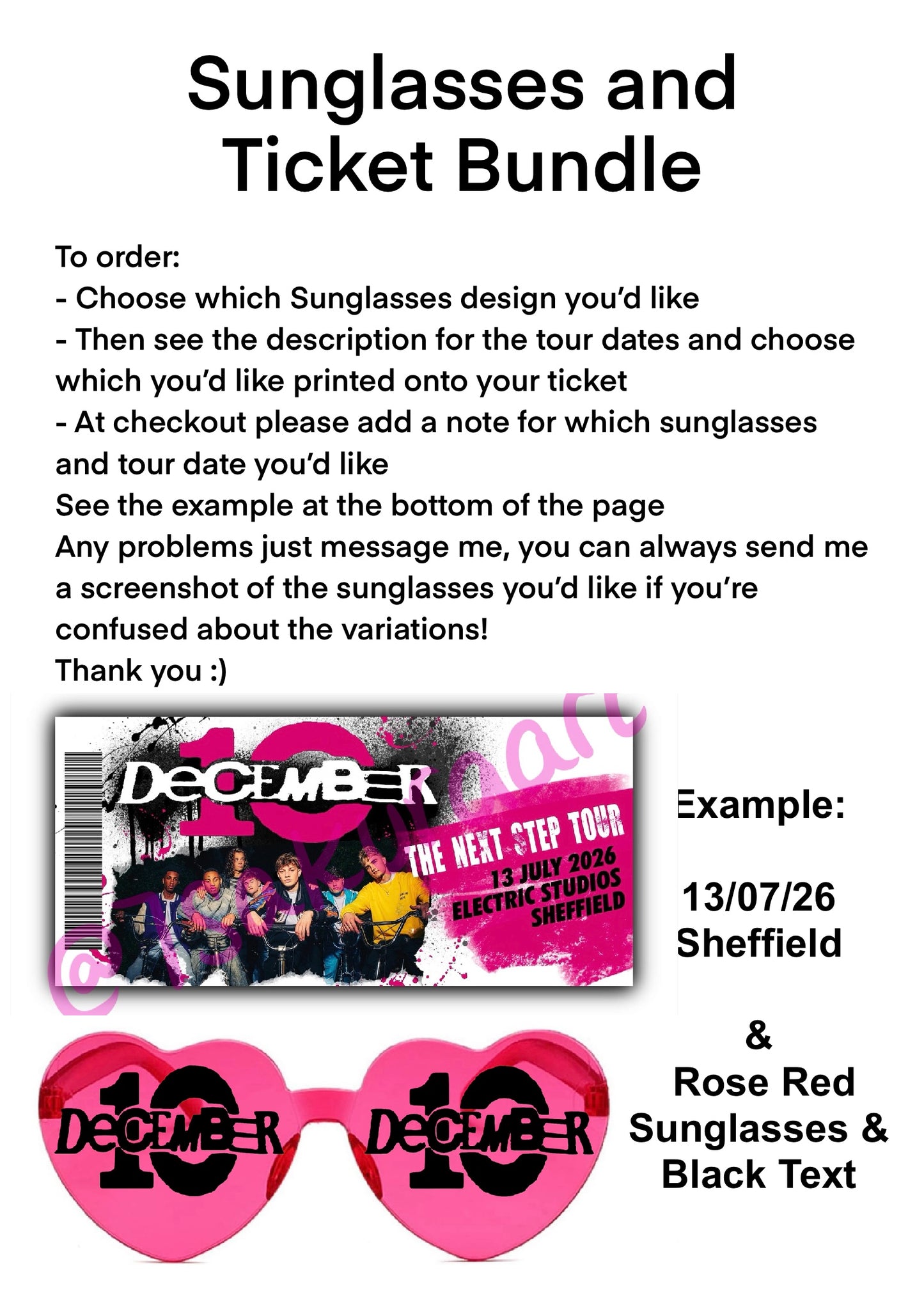 D10 2026 Tour Sunglasses