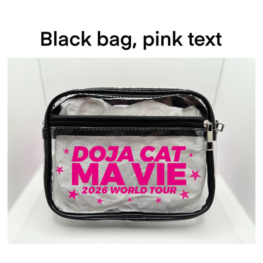 DC 2026 Tour Concert Bag Clear Stadium Approved PVC Concert Crossbody Bag